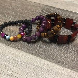 Chakra bracelet bundle.